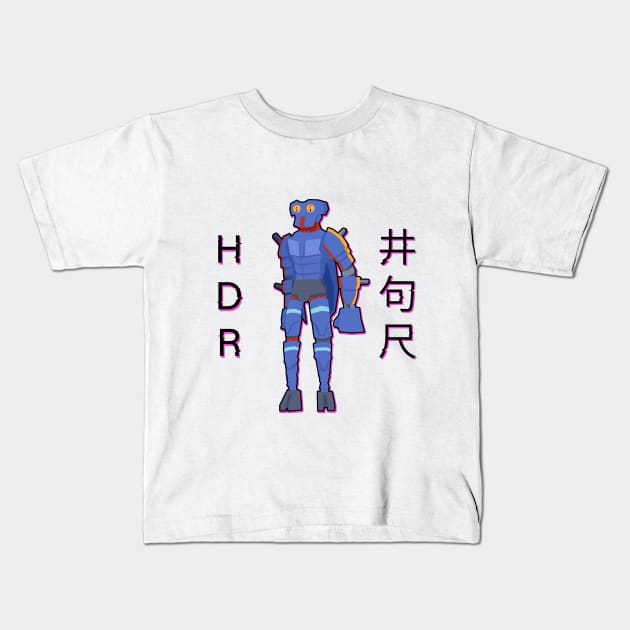 HDR - SC4R-AB Kids T-Shirt by LayeredButter